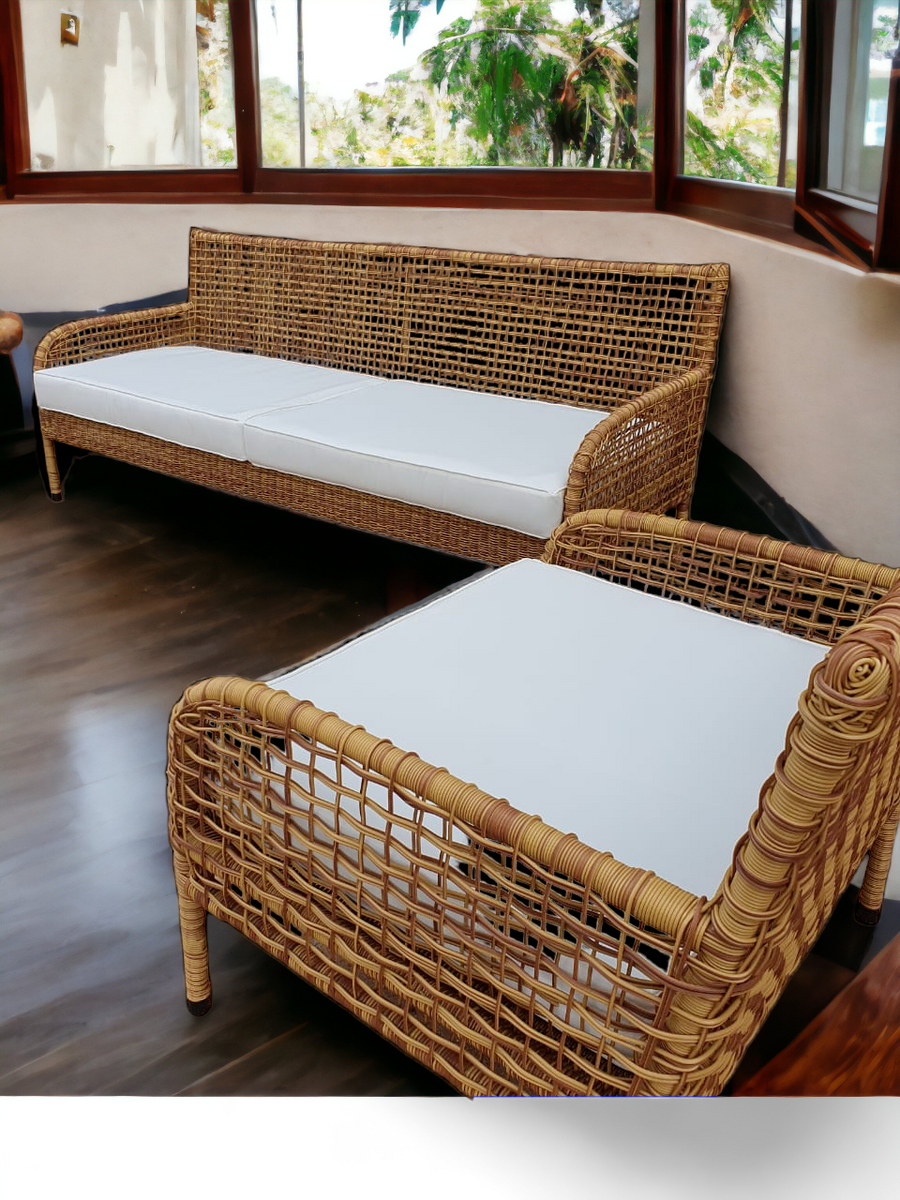 Outdoor Lounge onyx design synthetic wicker chairs