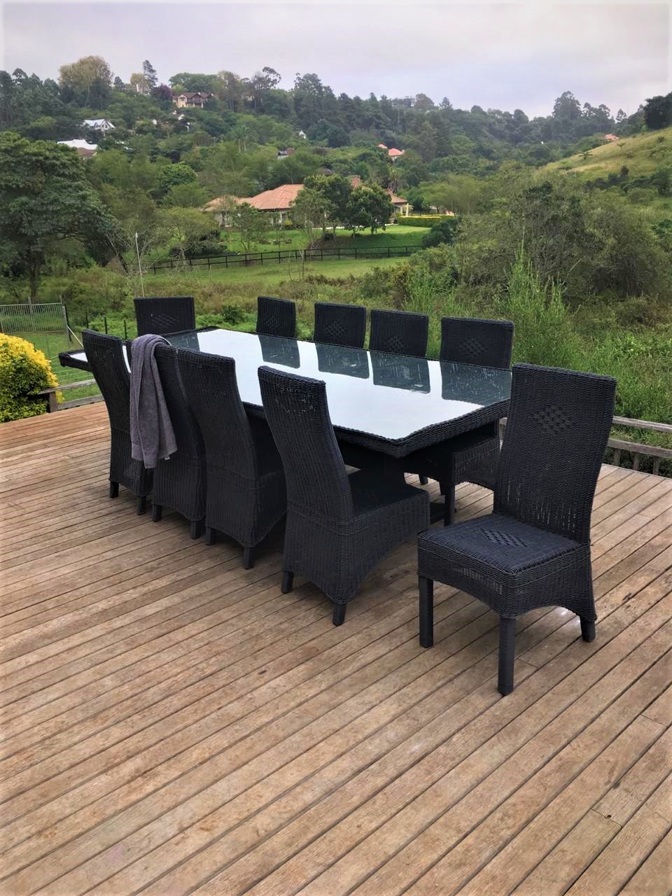 Wicker Outdoor Table Outdoor Dining 10 Seater 10 Seater Rattan