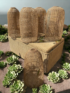 001 Rattan Peel Light pendant