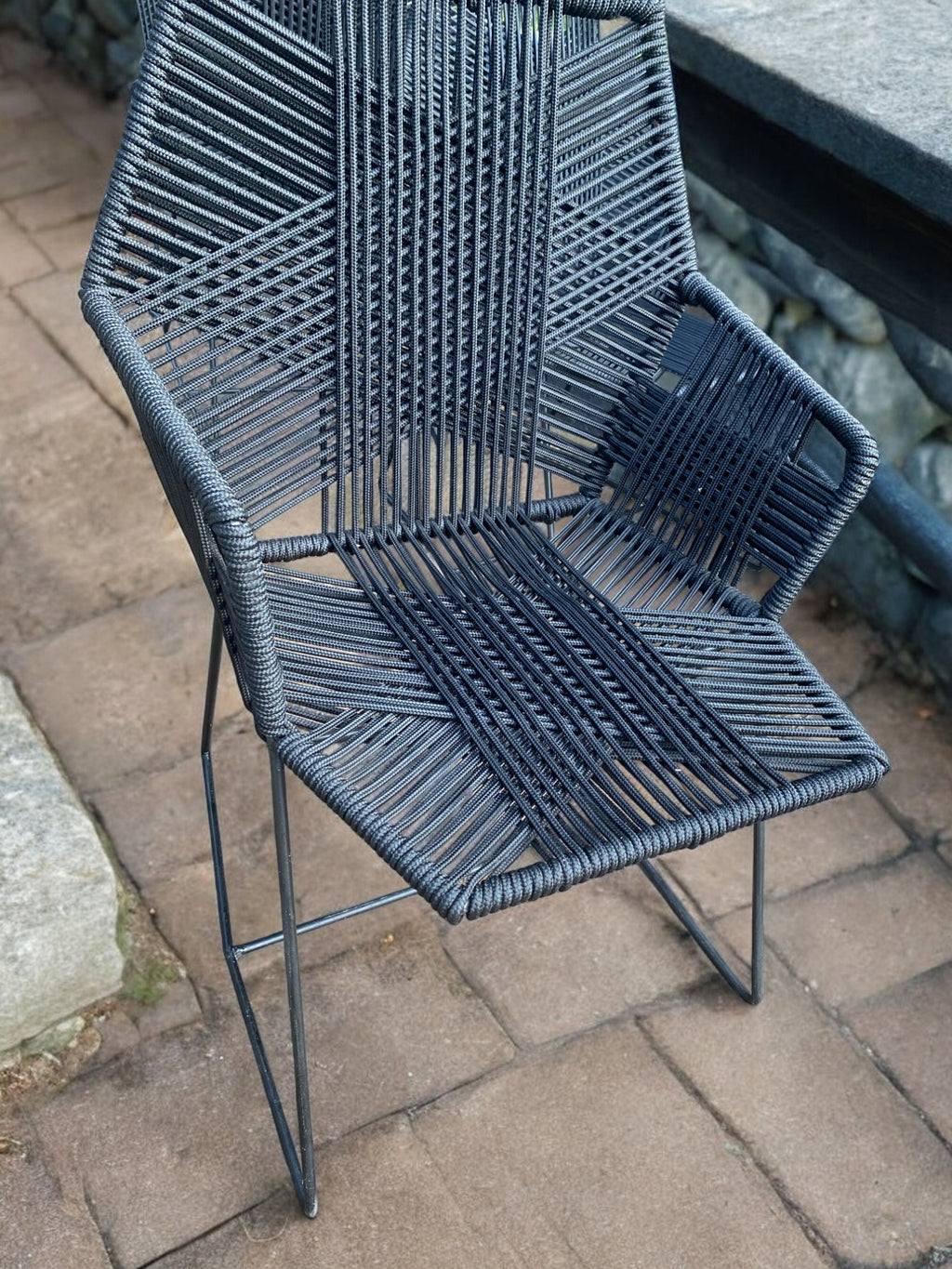 Outdoor dining rope Chairs Collection