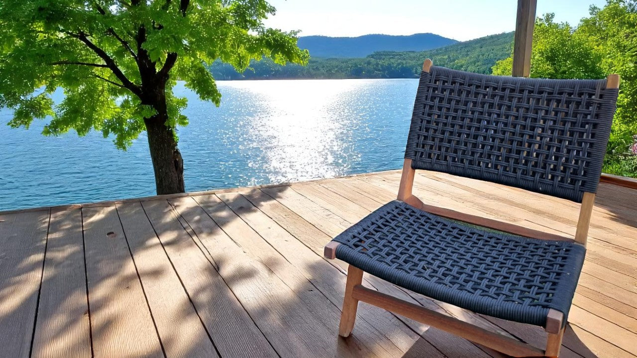 Veranda outdoor rope lounge chair