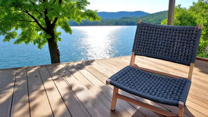 Veranda outdoor rope lounge chair