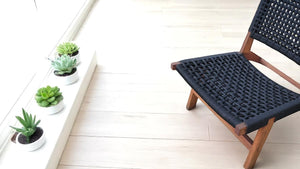 Veranda outdoor rope lounge chair