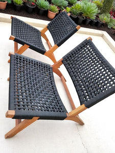 Veranda outdoor rope lounge chair