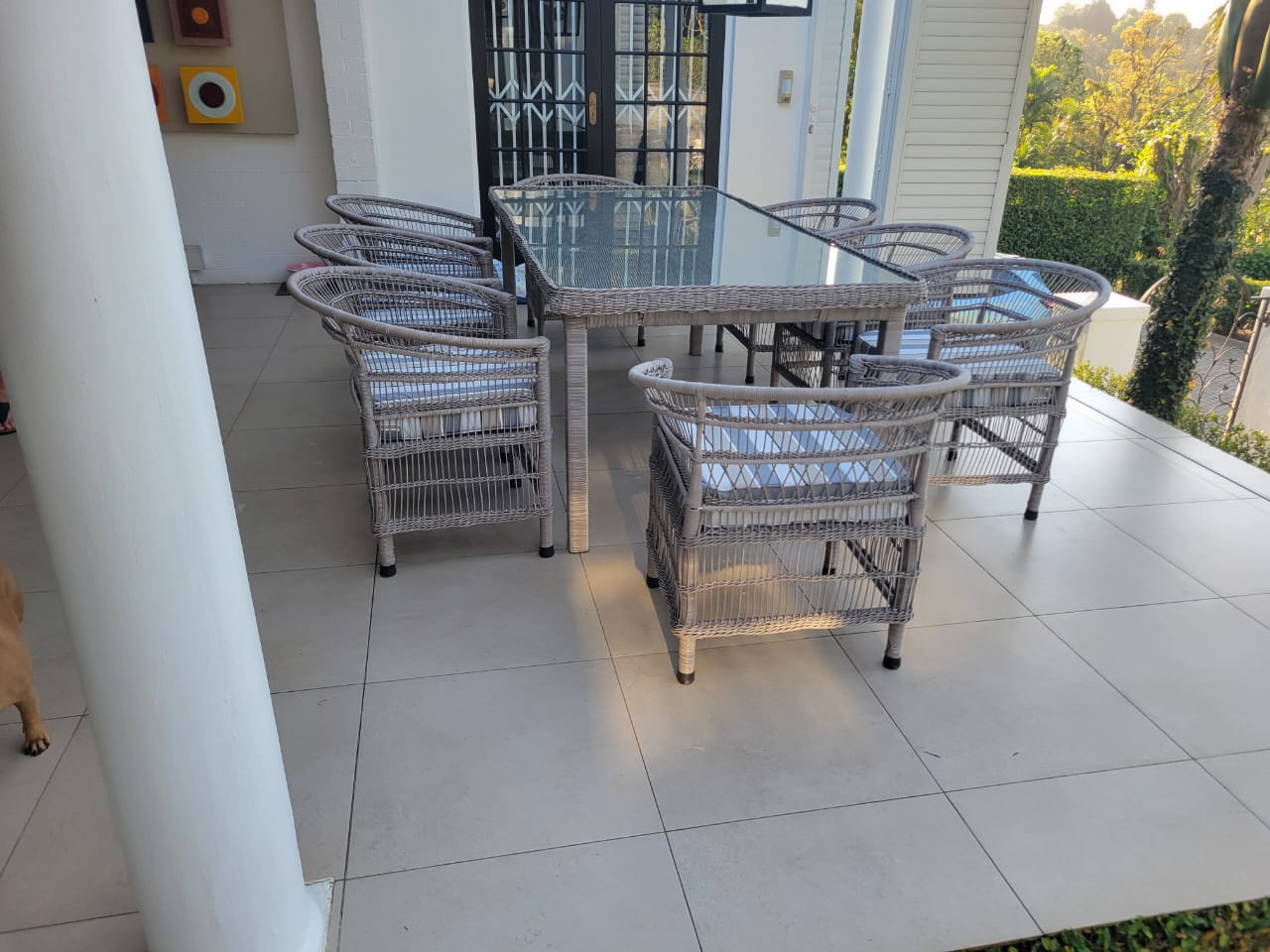 Outdoor Malawi Chairs 8-seater set