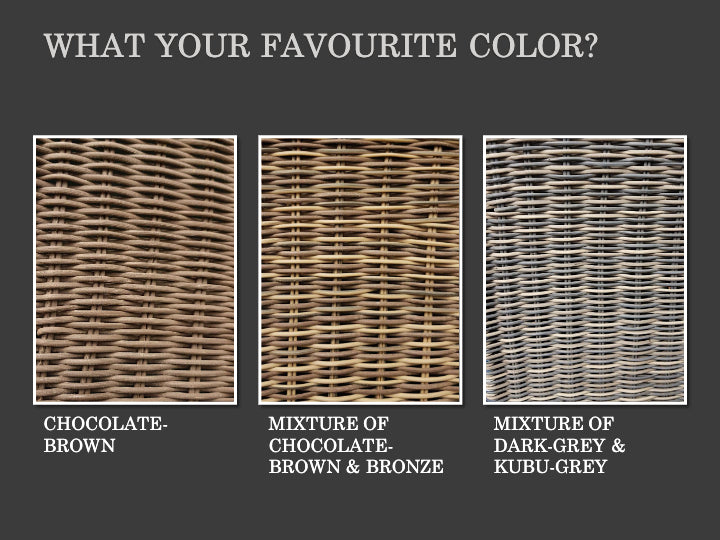 2024 PATIO GURU SYNTHETIC WICKER COLOR CATALOG