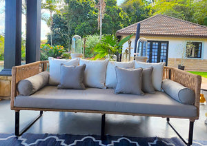 Outdoor Furniture Woven Rope 5-seater