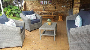 Outdoor Furniture Round double Weave Set 7-Seater freeshipping - PATIO GURU SHOP
