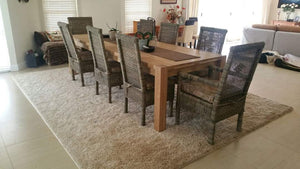 Outdoor Dining room Furniture 8-Seater set (Single weave design) freeshipping - PATIO GURU SHOP