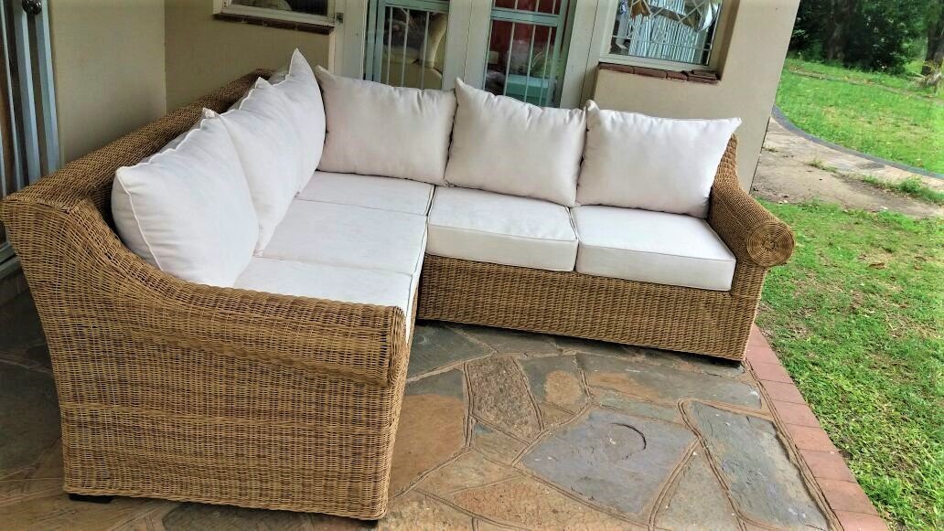 Outdoor Furniture Corner Lounge (Rhona Design) 5-Seater freeshipping - PATIO GURU SHOP