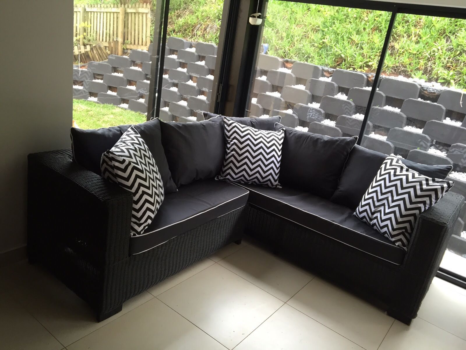 Outdoor furniture Corner Lounge Set (5-seater) Flat-top Design freeshipping - PATIO GURU SHOP