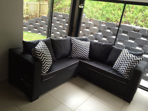 Outdoor furniture Corner Lounge Set (5-seater) Flat-top Design freeshipping - PATIO GURU SHOP