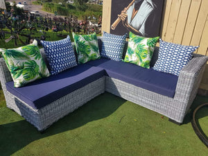Outdoor furniture Corner Lounge Set (5-seater) Flat-top Design freeshipping - PATIO GURU SHOP