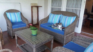 ﻿Outdoor Furniture Serengeti 4-Seater  (Single weave design) freeshipping - PATIO GURU SHOP