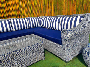 Outdoor Furniture L-shaped Corner Lounge 5-seater (Rhona Design)