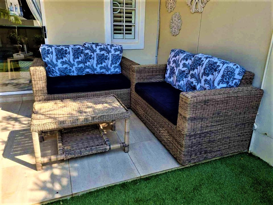 Outdoor Furniture High Back Design 4-Seater freeshipping - PATIO GURU SHOP