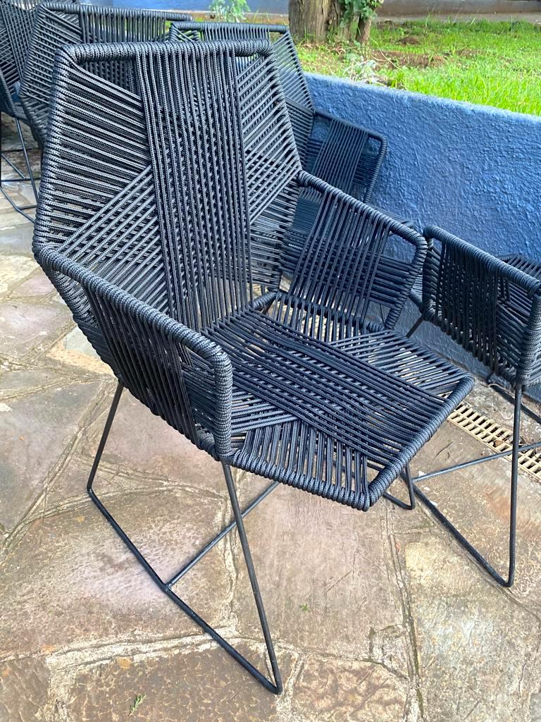 Outdoor dining rope Chairs Collection